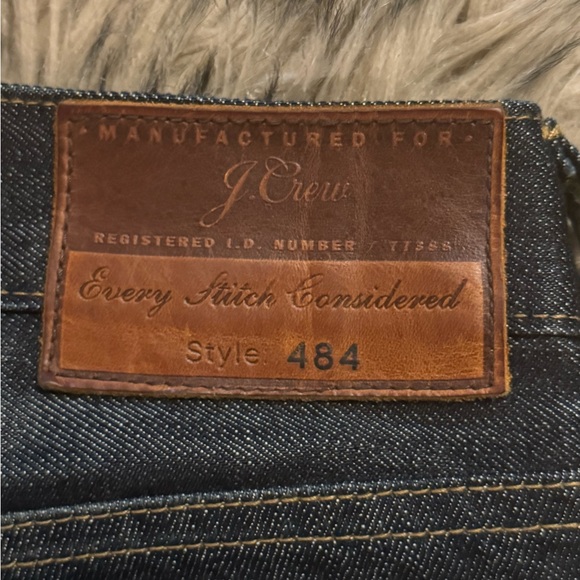 JCREW J. CREW JAPANESE DENIM DARK WAS SZ 30 30x32 Shadow Wash - Picture 9 of 10